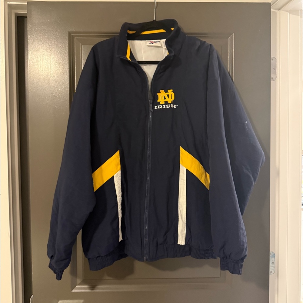 Reebok Navy and Yellow Jacket